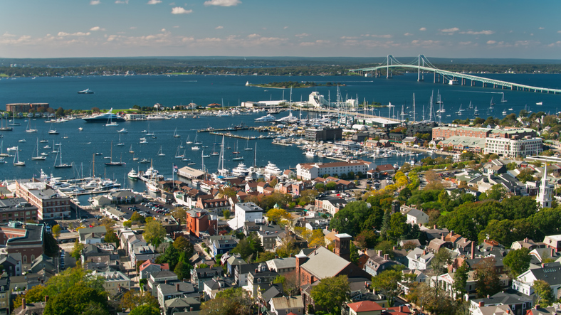 Panoramic Image of Newport, RI